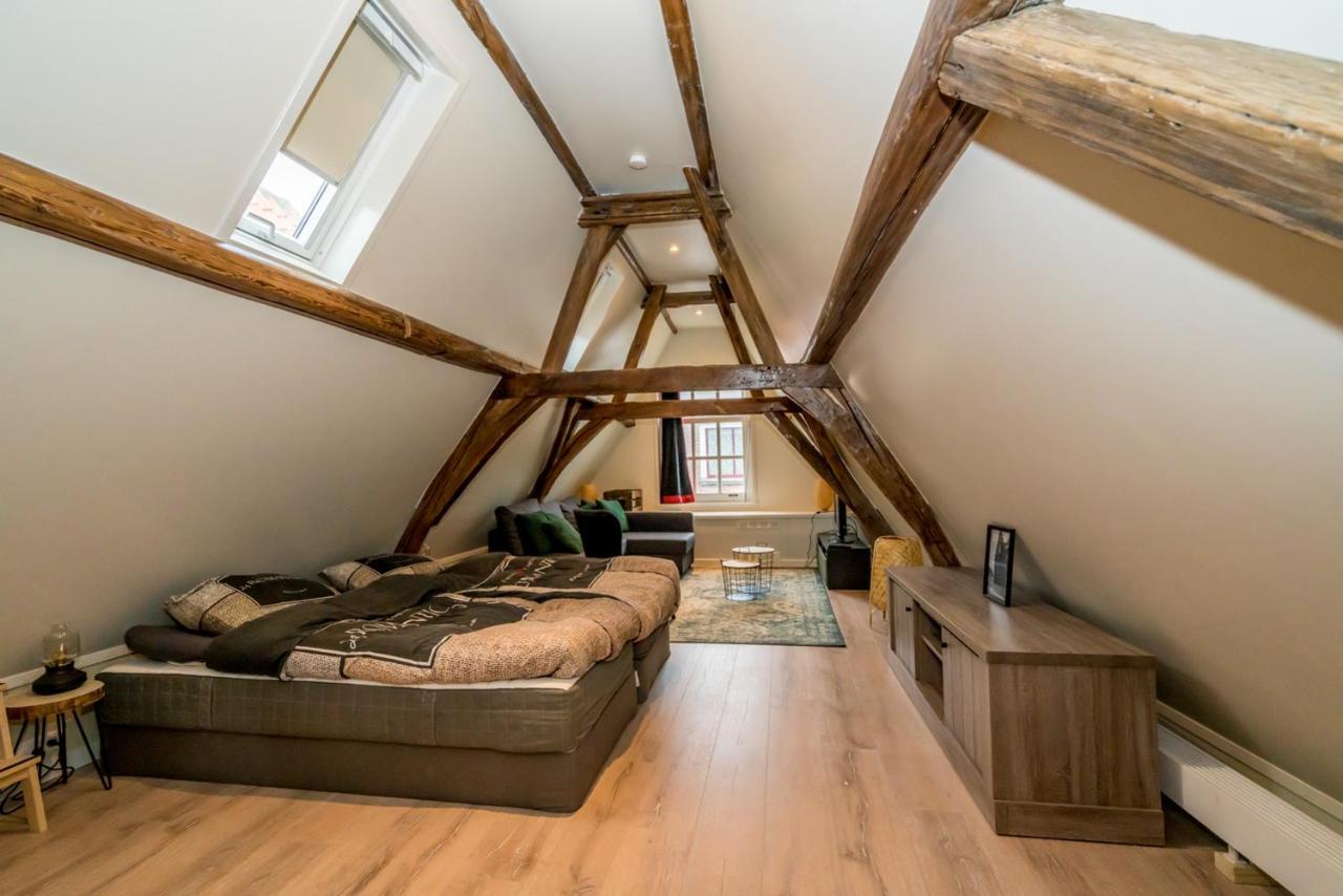 Pakhuis De Venkel - Zolder Studio Lägenhet Zierikzee Exteriör bild
