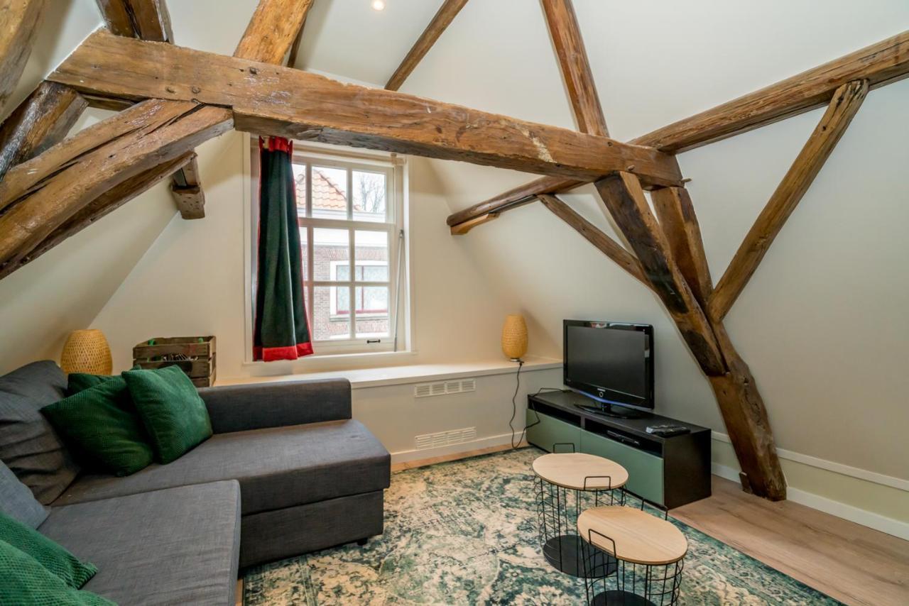 Pakhuis De Venkel - Zolder Studio Lägenhet Zierikzee Exteriör bild